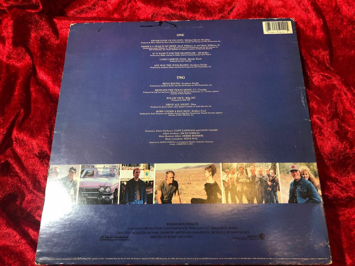 Bernadette Peters Autographed Pink Cadillac Album With JSA Certification