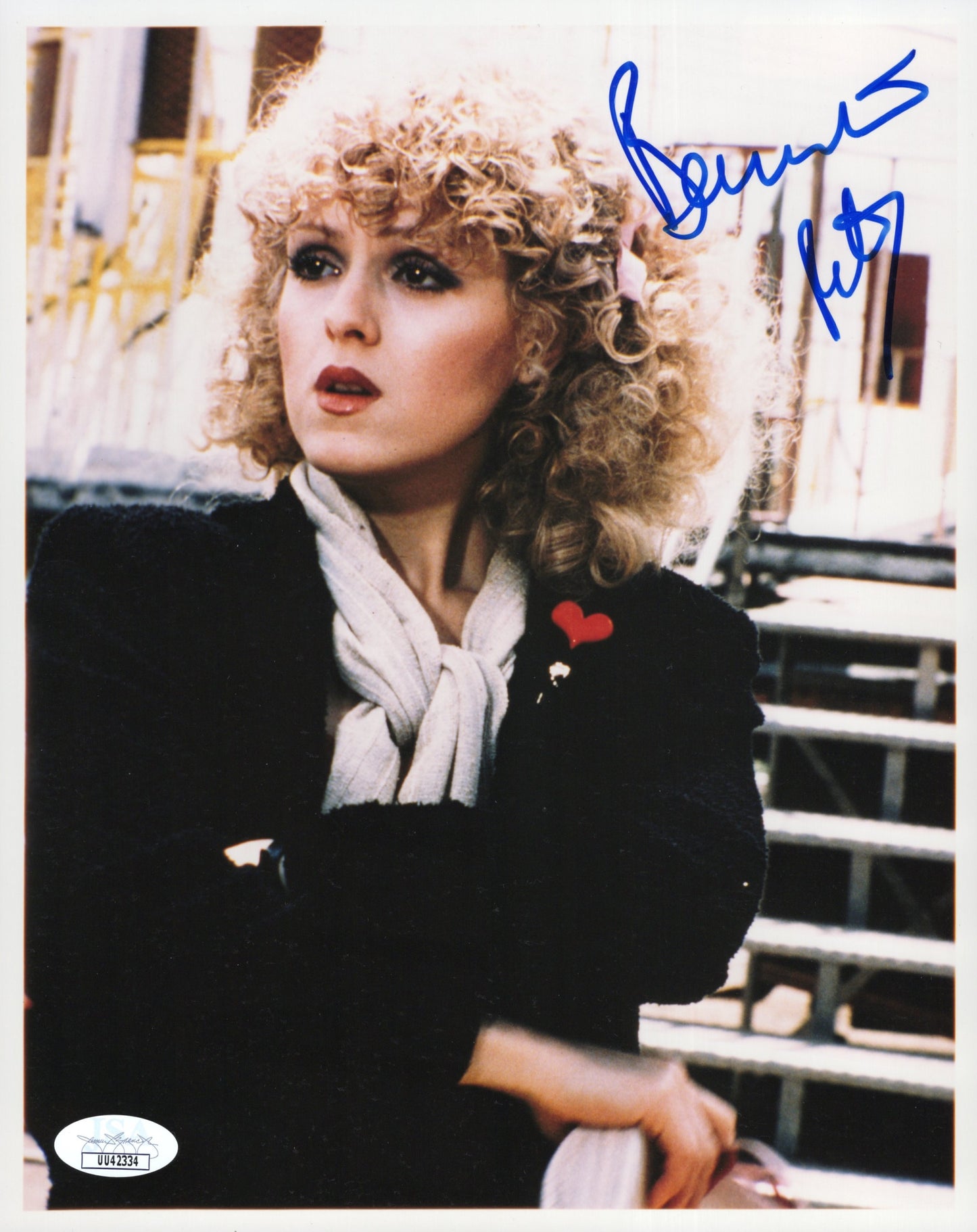 Bernadette Peters Signed 8x10 Photo – In The Jerk – JSA & PSA Certified
