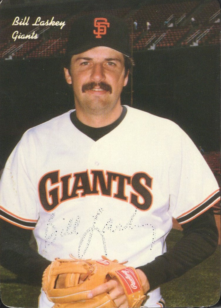 Bill Laskey Signed Photos & Cards Set Personalized "To Hank" Atlanta Braves