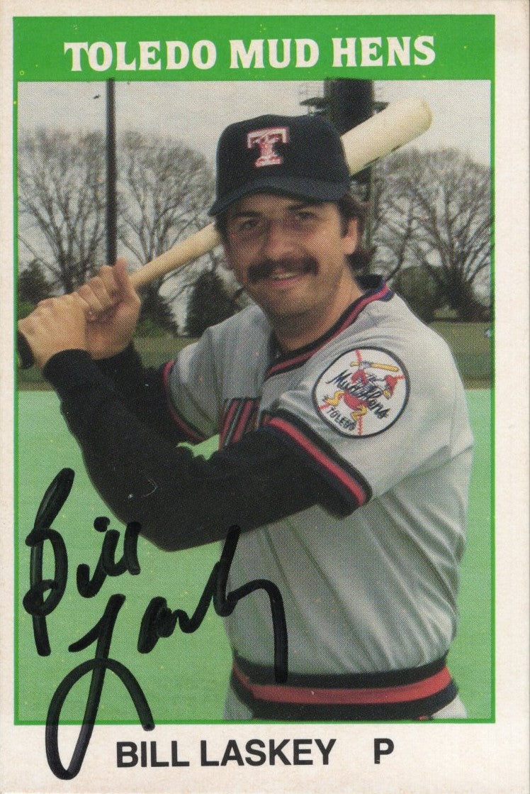 Bill Laskey Signed Photos & Cards Set Personalized "To Hank" Atlanta Braves