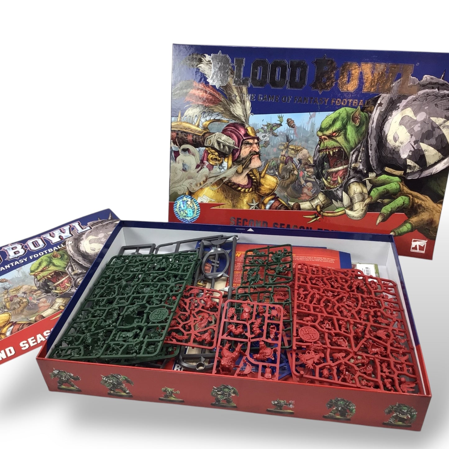 Blood Bowl 2nd Season Edition w/ Unassembled Minis Complete Set