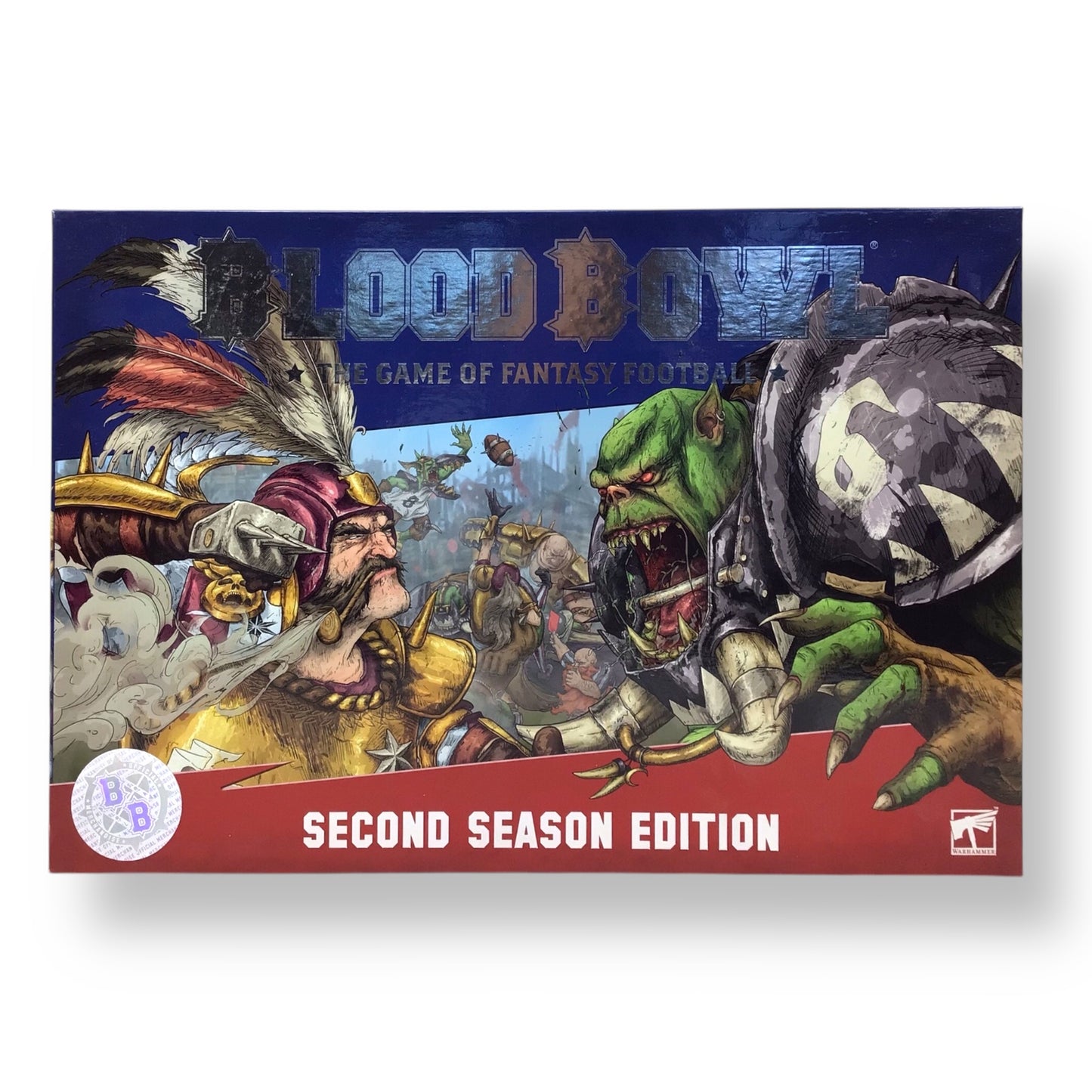 Blood Bowl 2nd Season Edition w/ Unassembled Minis Complete Set