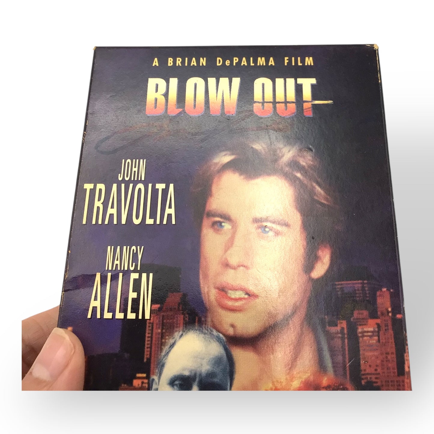Blow Out – John Travolta Signed VHS Tape – JSA Authenticated COA