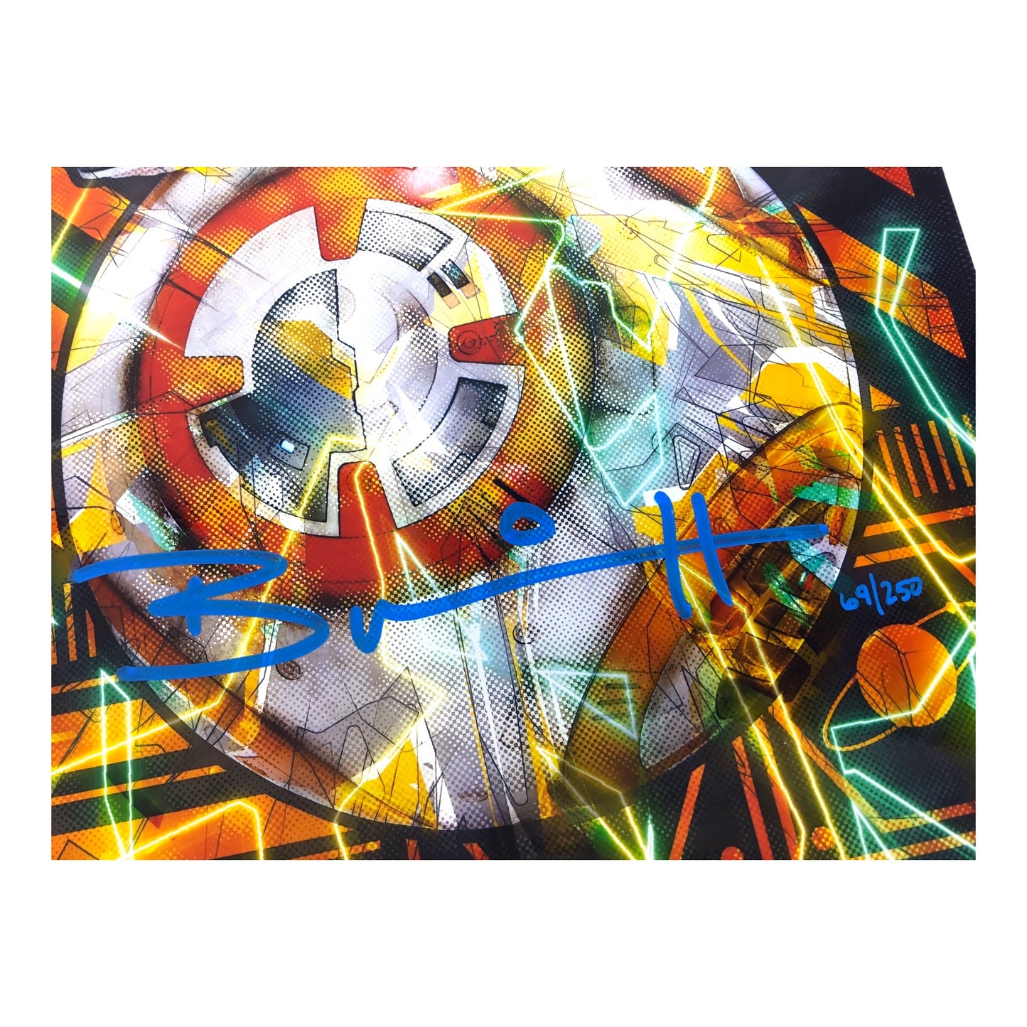 Brian Herring Signed 8x10 Star Wars BB-8 Photo (Beckett Certified)