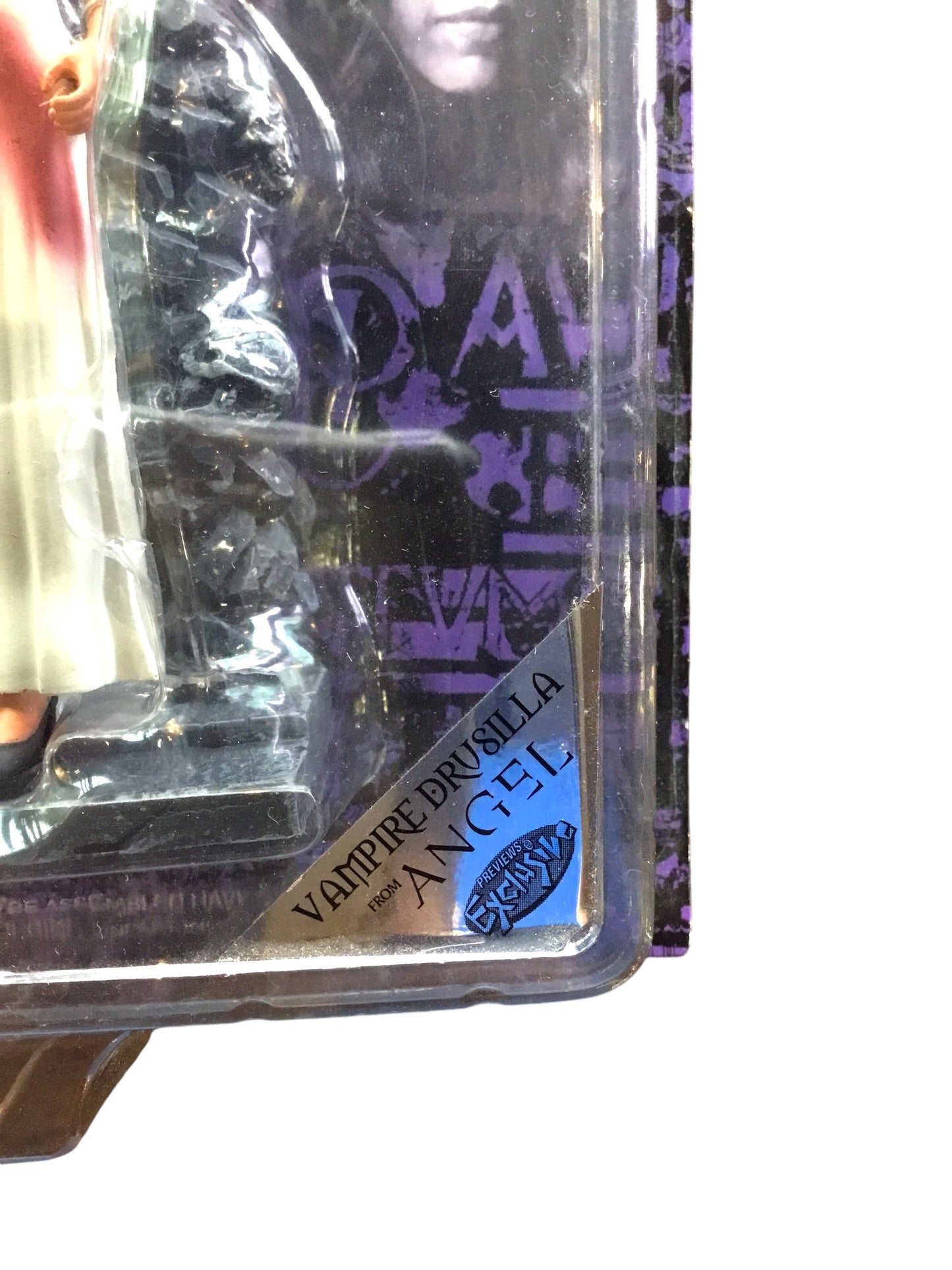 Buffy Vampire Slayer DRUSILLA-BLOODY White Dress- RARE-Previews Exclusive BTVS Series NRFB