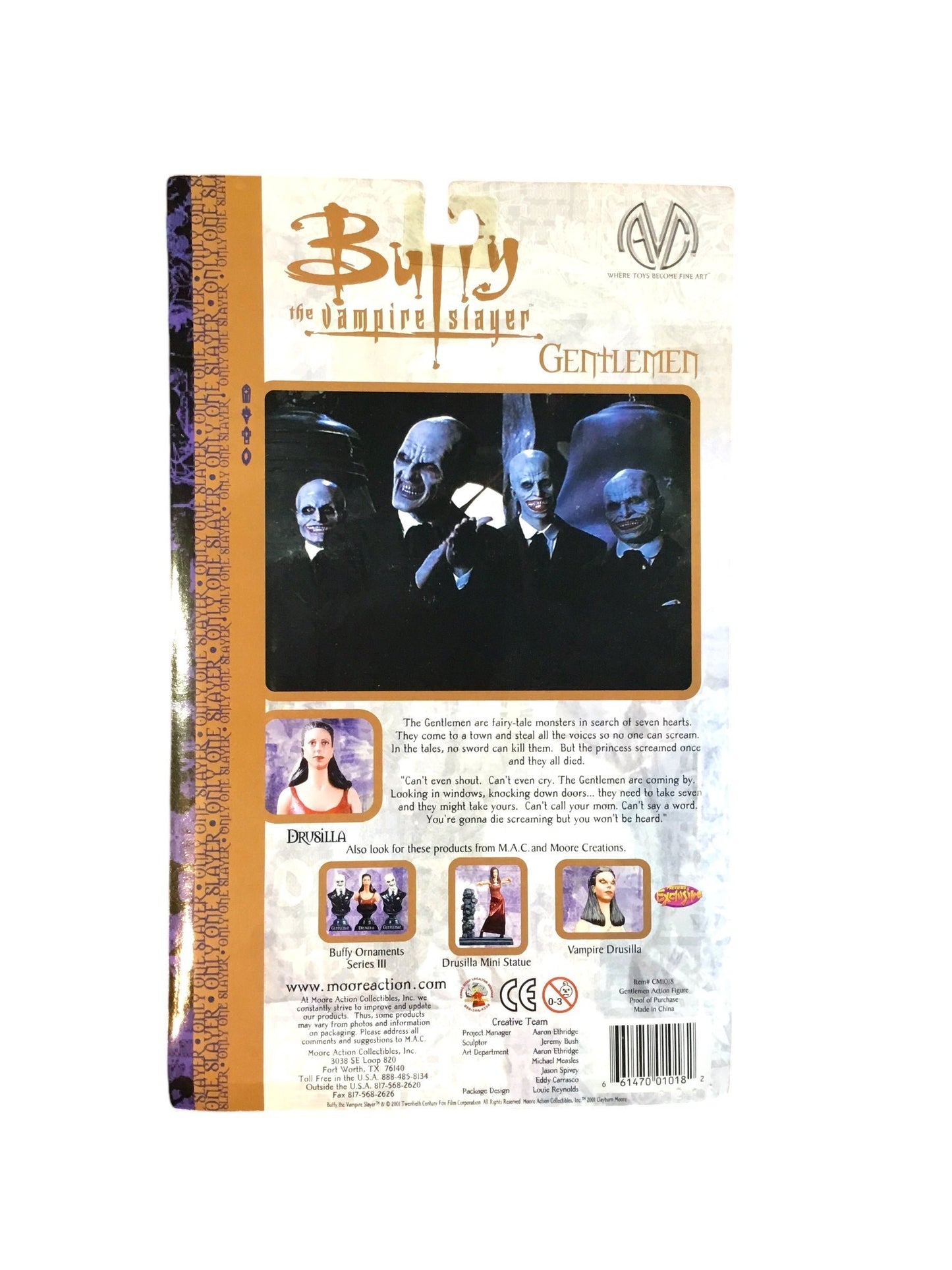 Buffy Vampire Slayer - The Gentlemen - Moore Action Collectibles 2001