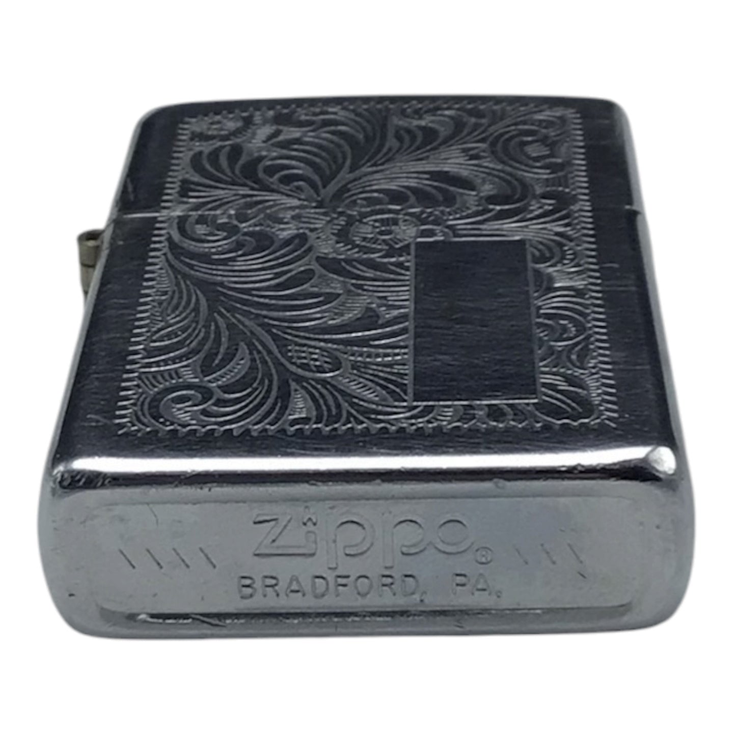 Engraved Filigree Zippo Lighter