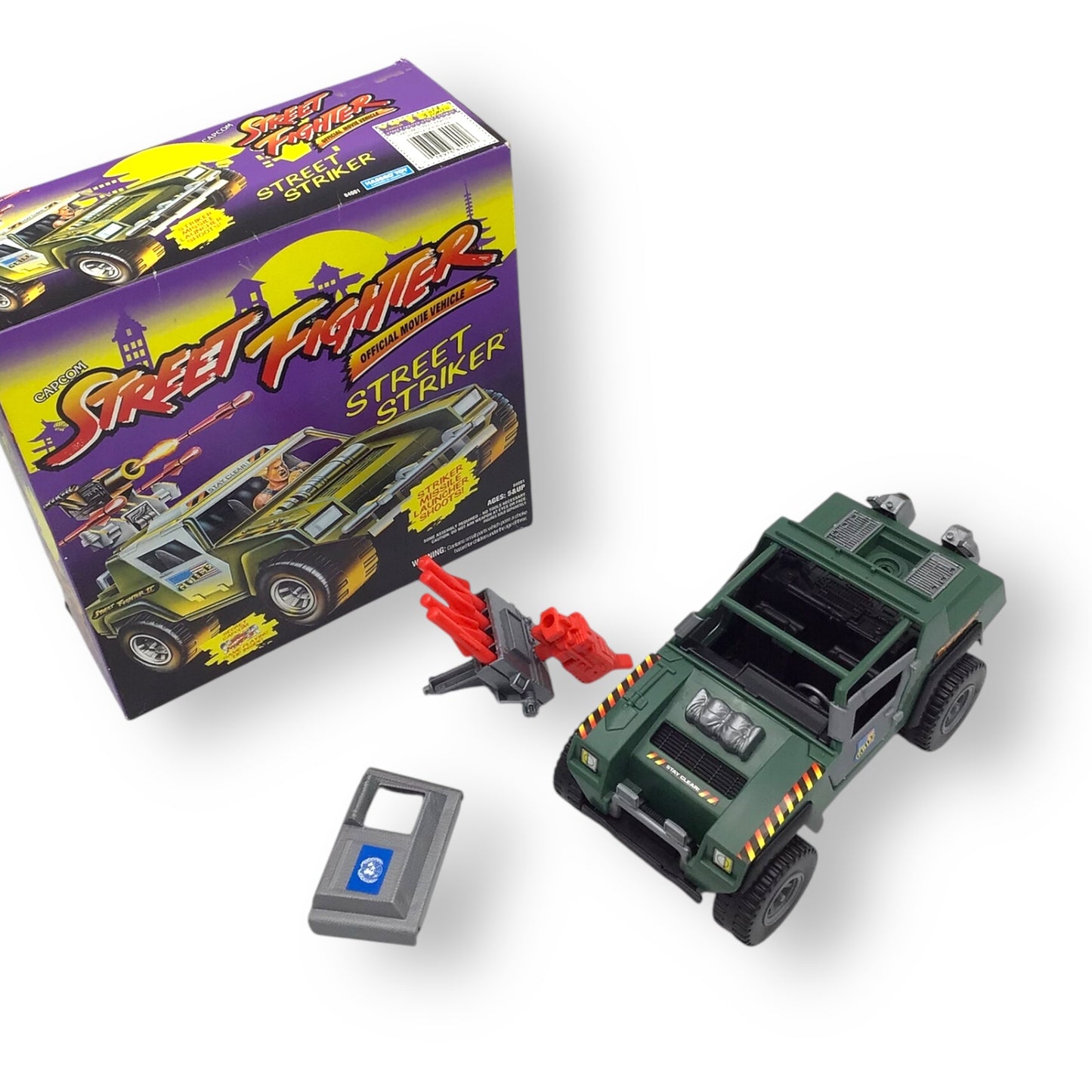 Capcom Street Fighter Street Striker Movie Vehicle Open Box