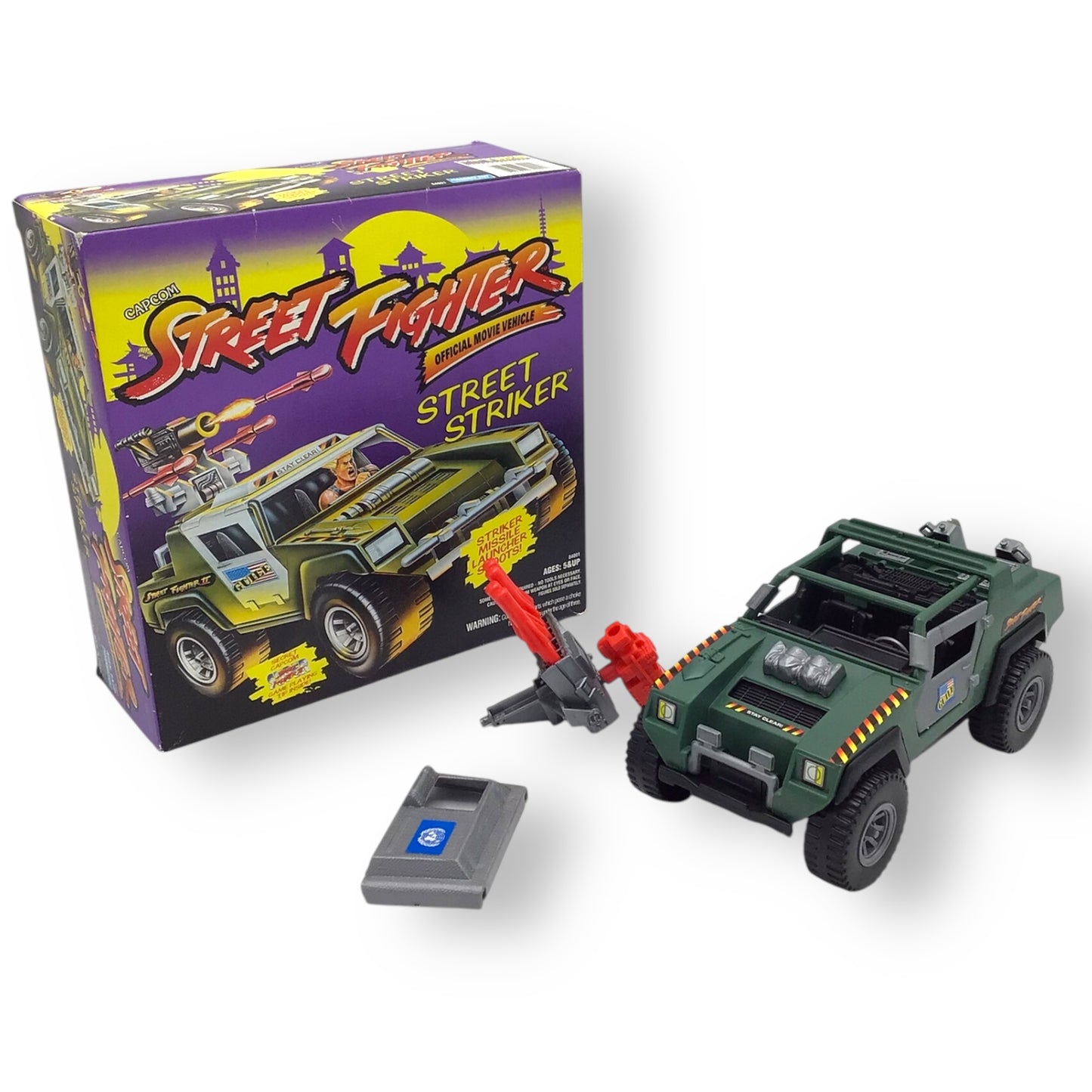 Capcom Street Fighter Street Striker Movie Vehicle Open Box