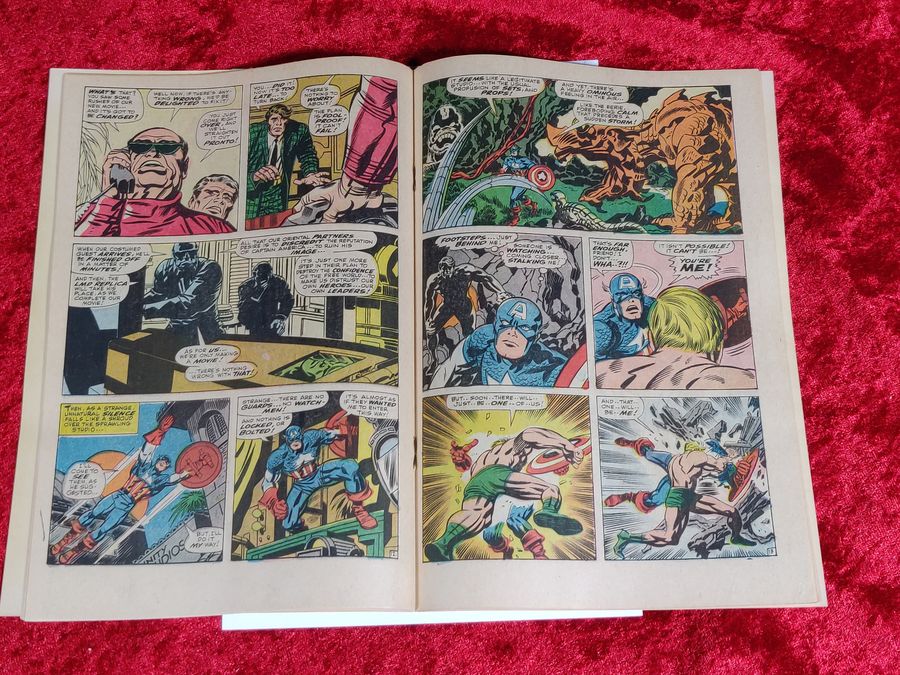 Captain America #106- Stan Lee & Jack Kirby - "Cap Goes Wild!"