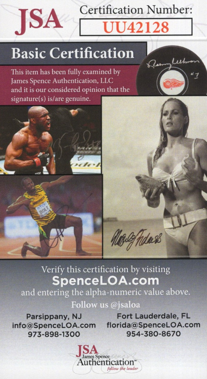 Carrot Top Signed Photo 8x10 Personalized, Scott Thompson Carrot Top Autograph, Covered in Flour with Peace Signs, JSA Certified Authentic UU42128