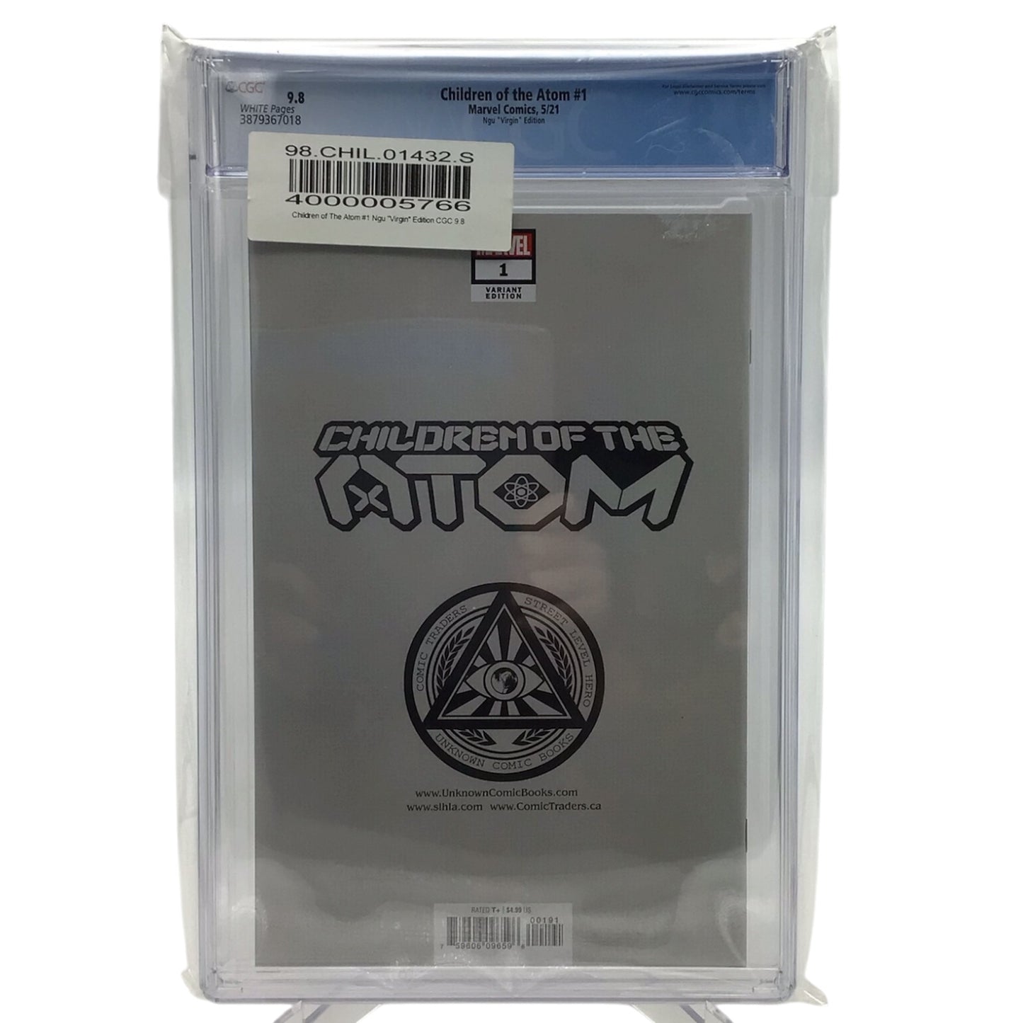 Children of the Atom #1 "Virgin" Variant - CGC Graded 9.8