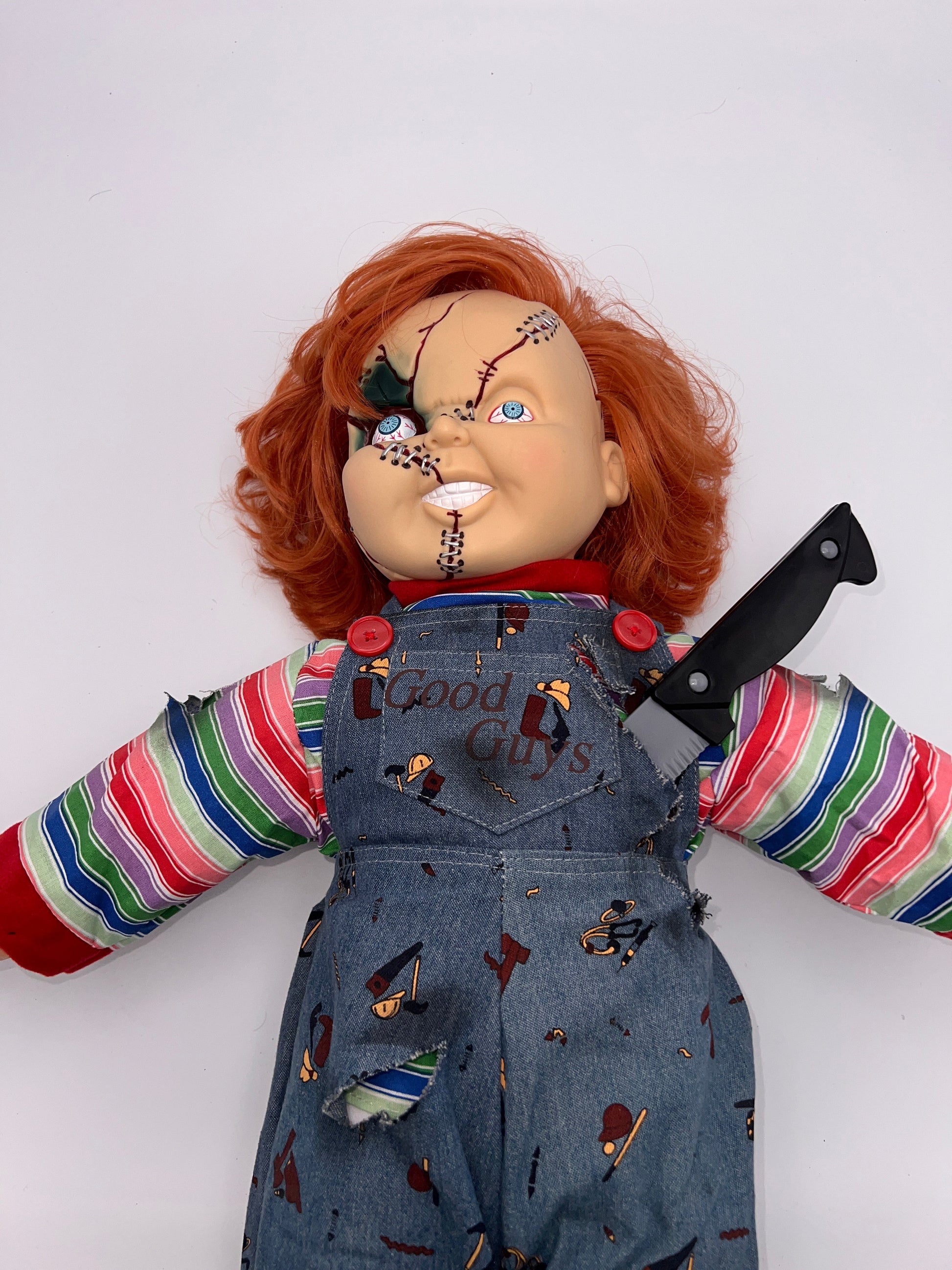 Chucky Doll 24” Life Size - Bride of Chucky Good Guy - Halloween Decoration