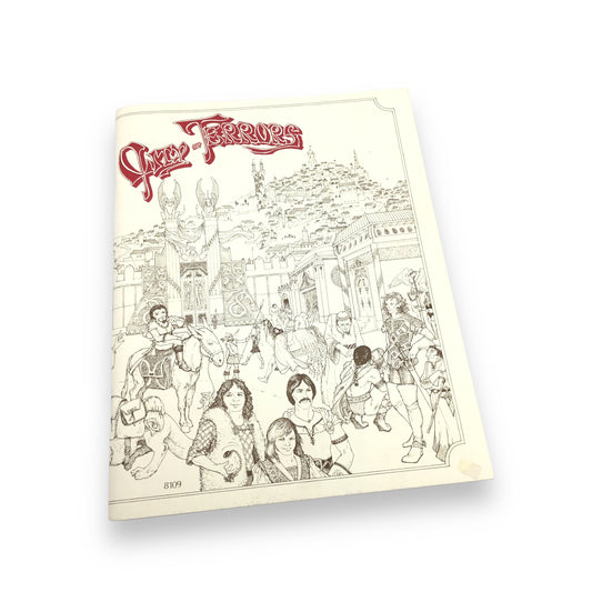 City of Terrors Solo Adventure Tunnels & Trolls Flying Buffalo Games Third Edition