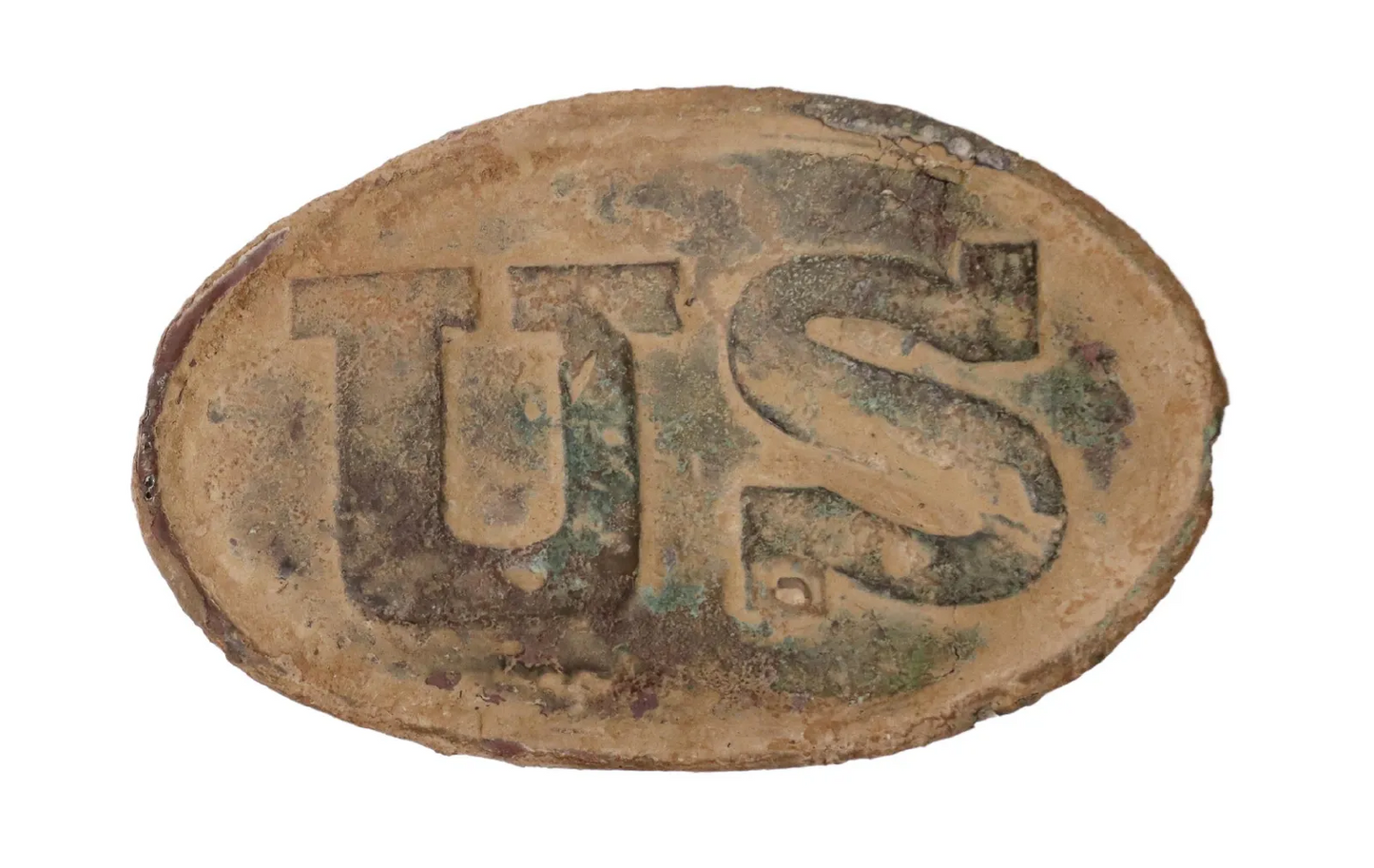Civil War U.S. Buckle Plate - CC#WIC0165