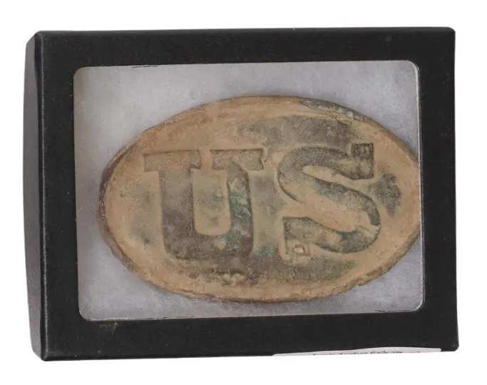 Civil War U.S. Buckle Plate - CC#WIC0165