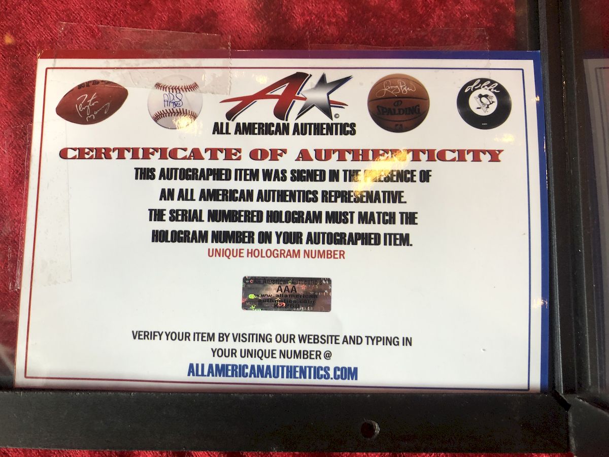 Clay Matthews Packers Certified Authentic Autographed Football Shadowbox