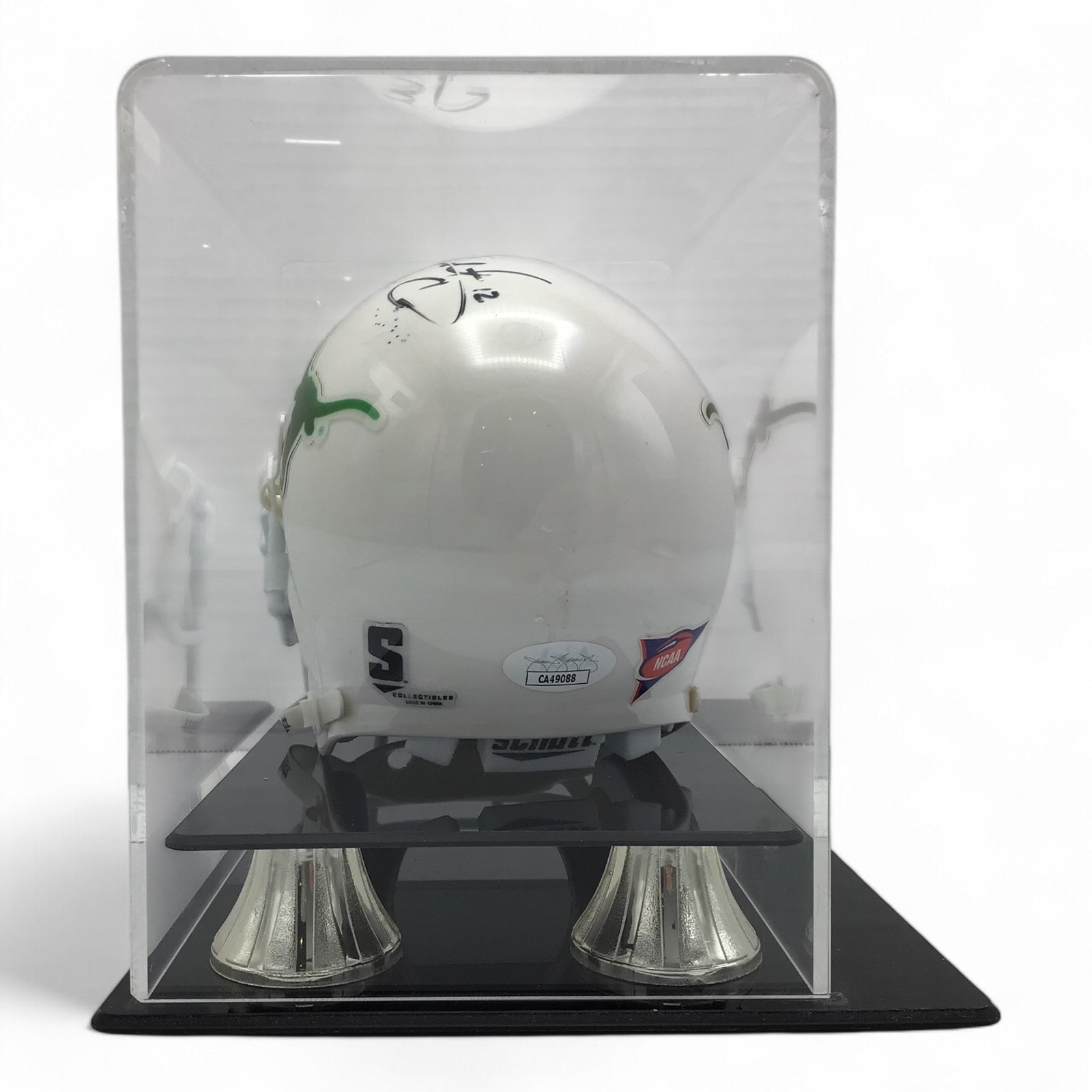 Colt McCoy Signed UT Mini Football Helmet - Rare Longhorns Version, JSA Certified