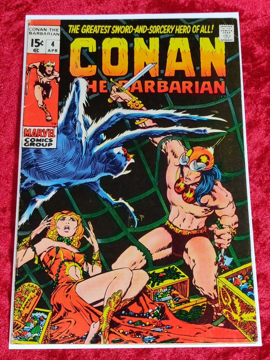 CONAN the BARBARIAN #11 (Dec1970) 7.5 VF- • Thomas/Smith! Rogues in the  House!