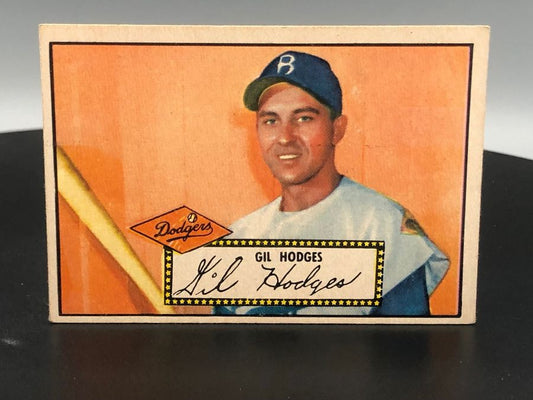Copy of 1952 Topps #36 Gil Hodges Baseball Card DUPLICATE