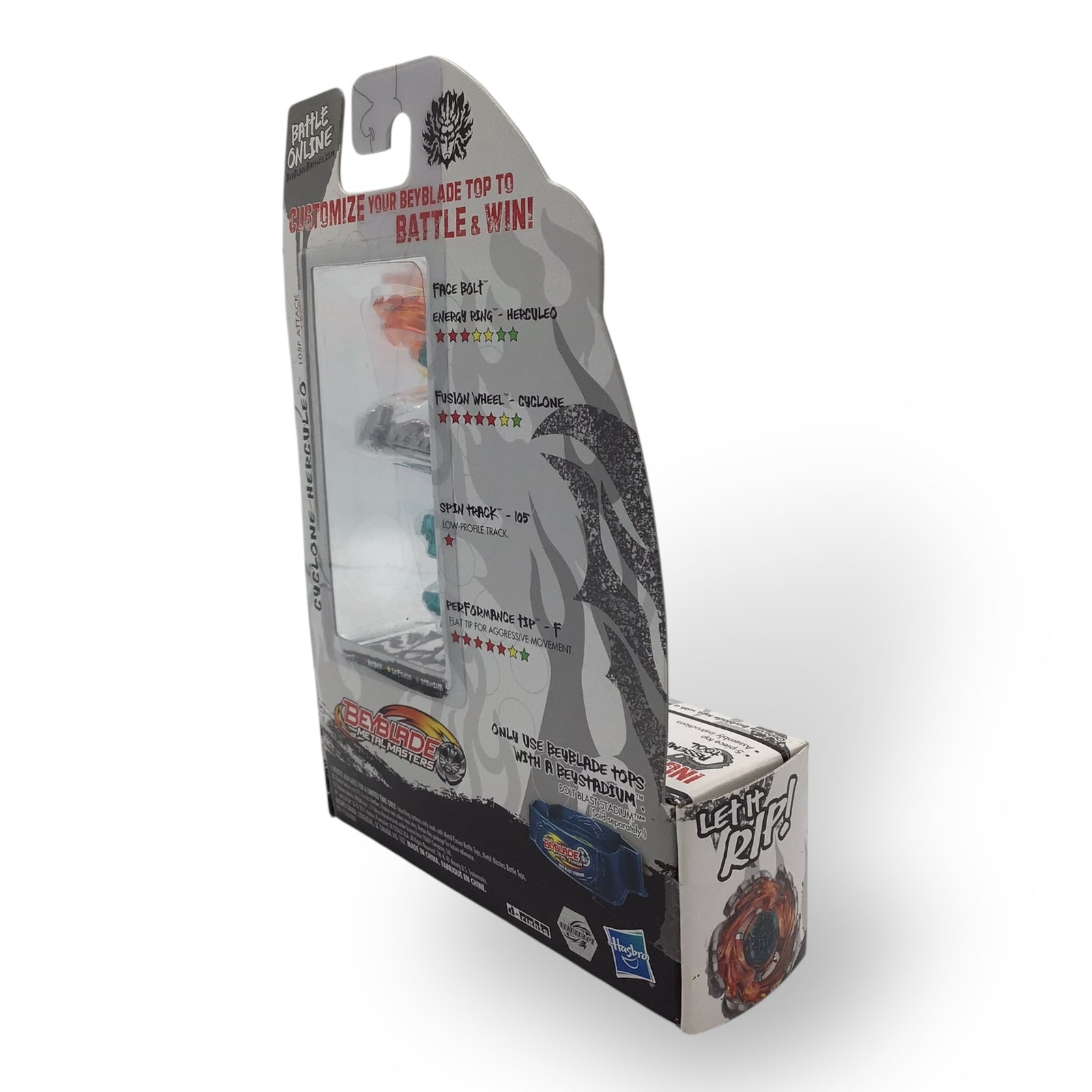 Cyclone Herculeo 105F Beyblade Metal Masters Attack Top