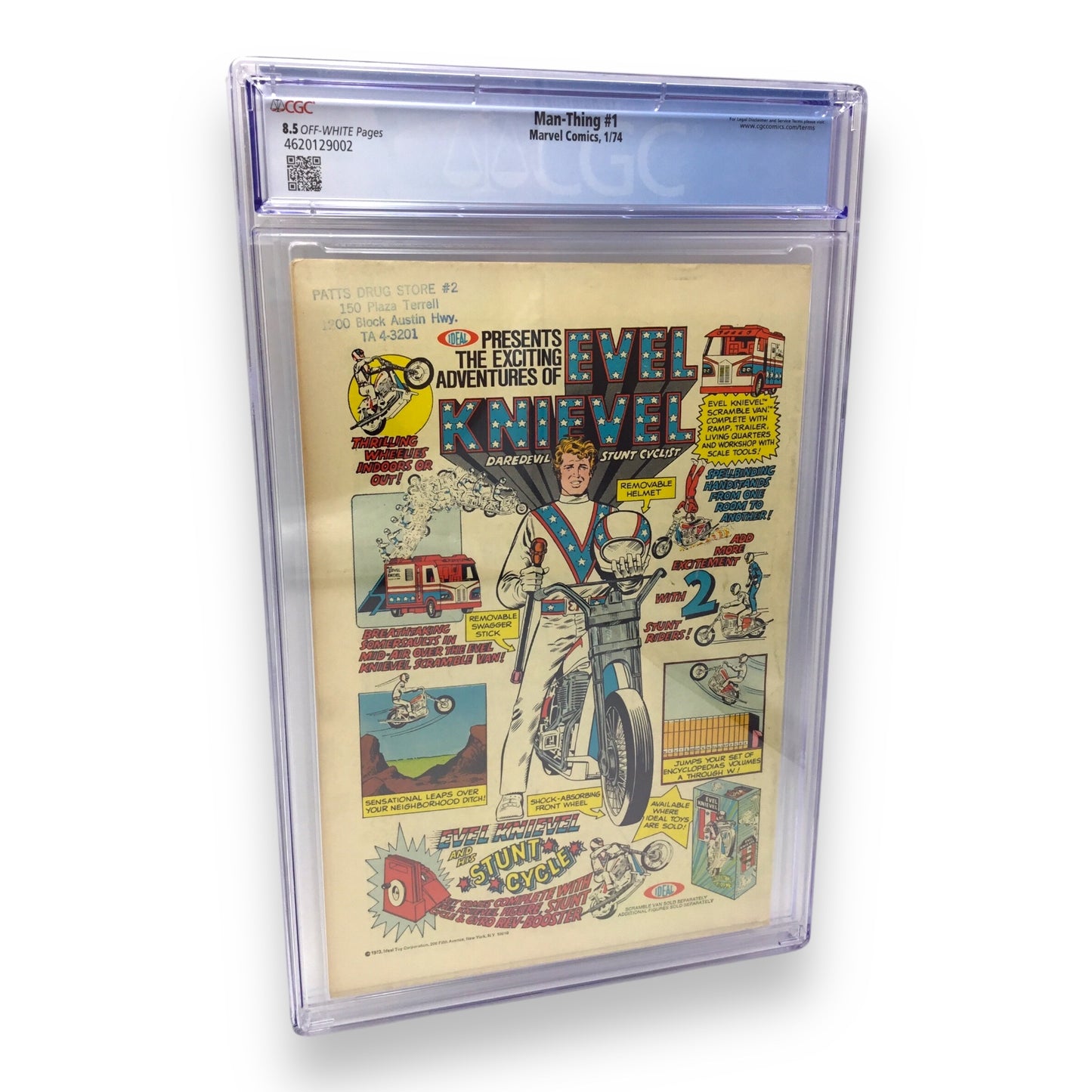 The Man-Thing #1 – January 1974 (Marvel Comics) – CGC 8.5