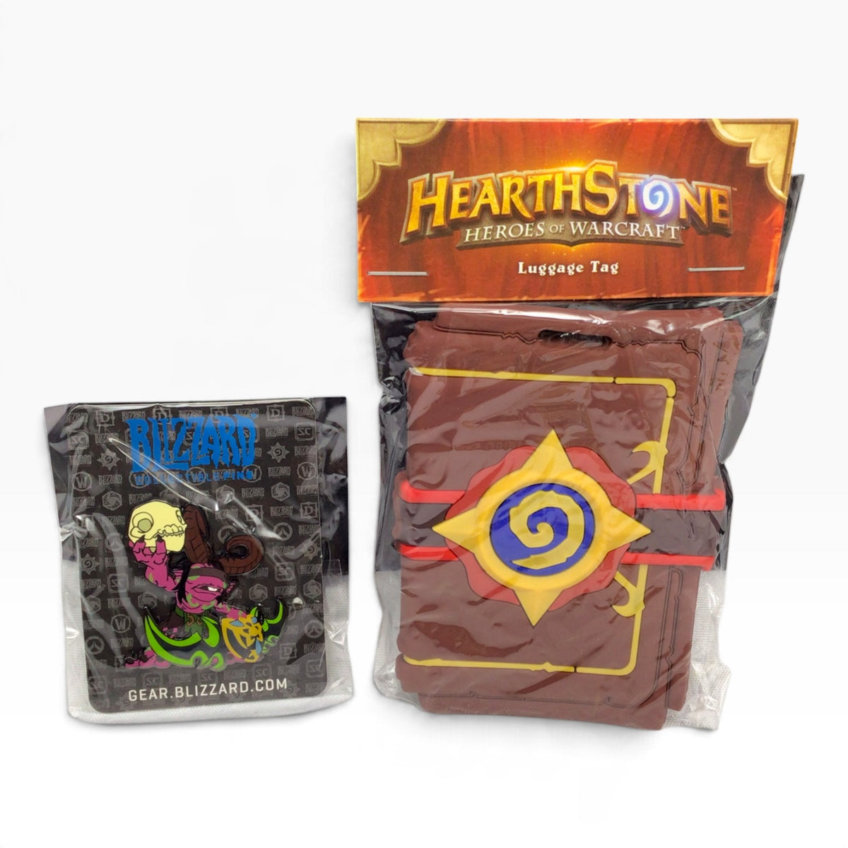 BlizzCon 2015 Goody Bag Gray Messenger Bag & Blizzard - Gaming Collectibles Set