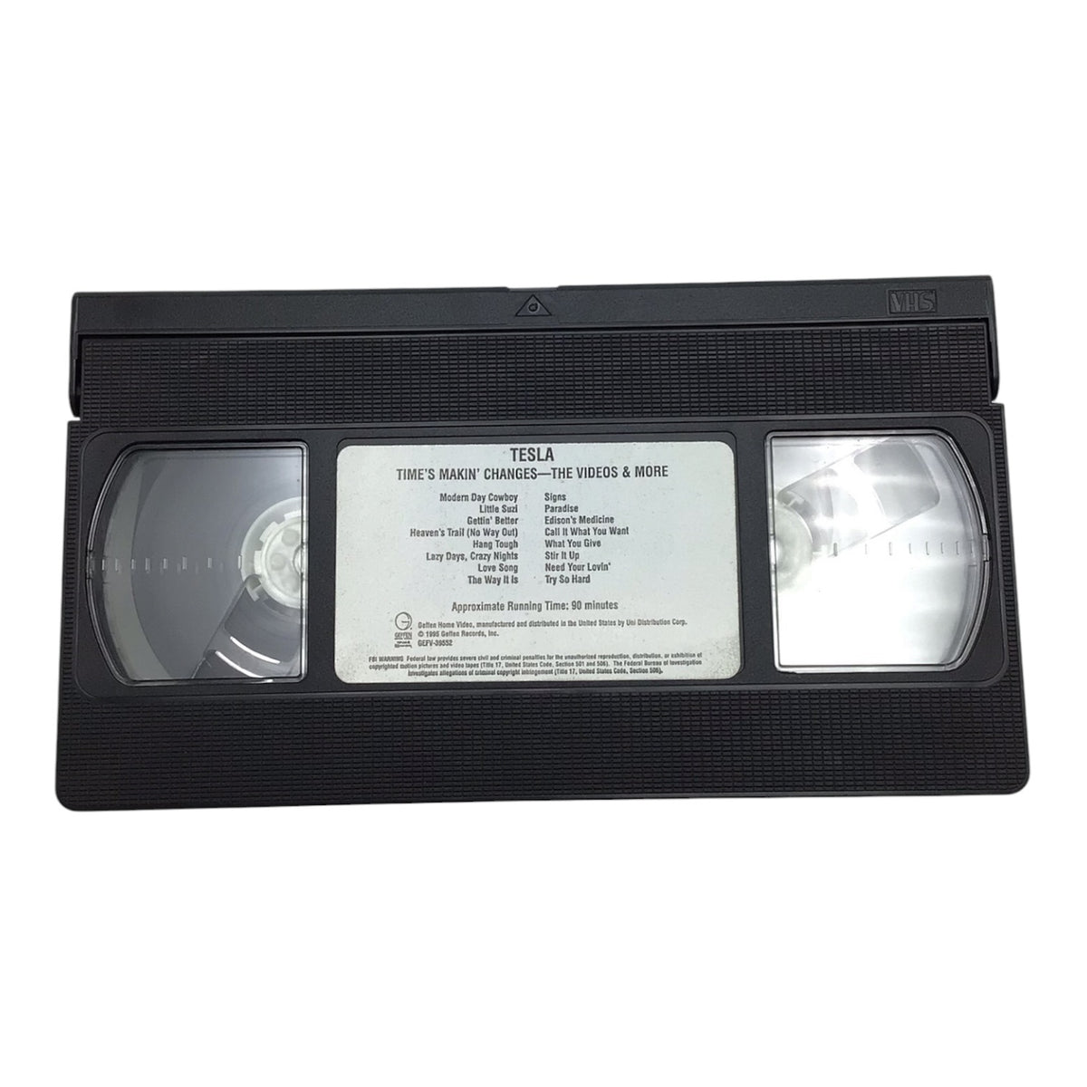 Tesla Time's Makin' Changes - The Videos & More VHS Tape
