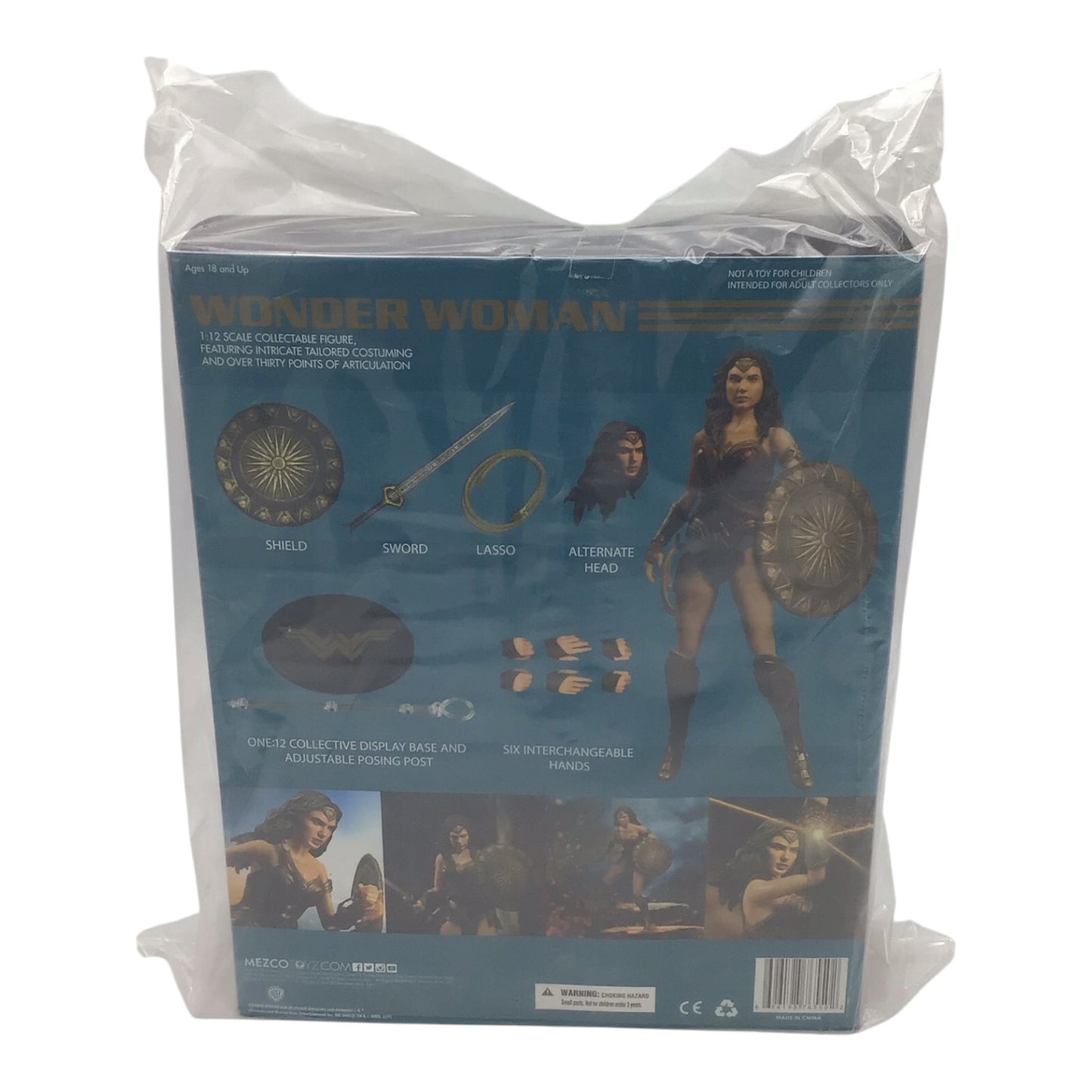 DC Wonder Woman 1:12 Scale Figure - Mezco Toyz 2017