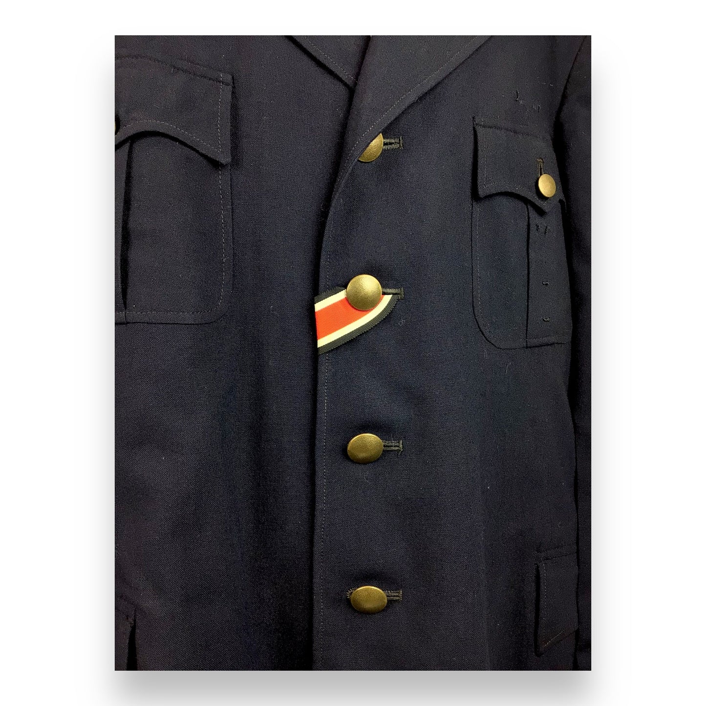 DDR Federal Railroad Officer Jacket w/ Iron Cross – WWII Veteran’s Uniform