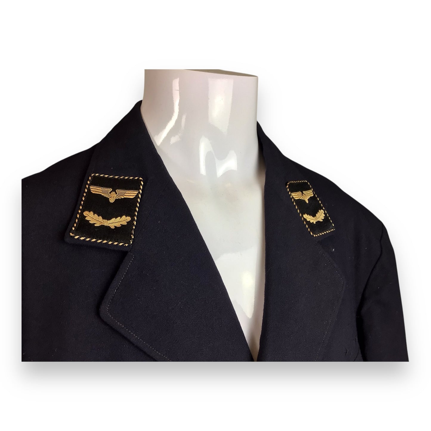 DDR Federal Railroad Officer Jacket w/ Iron Cross – WWII Veteran’s Uniform
