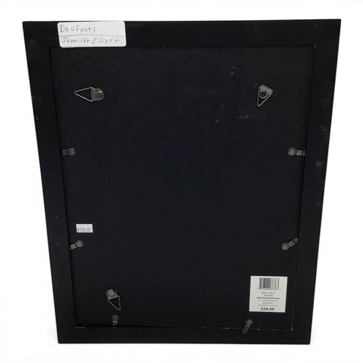 Framed Dan Fouts Signed Photo