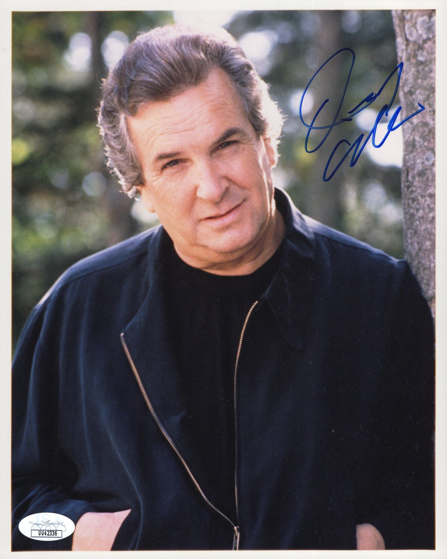 Danny Aiello Signed 8x10 Photo – In Black Jacket – JSA & PSA Certified