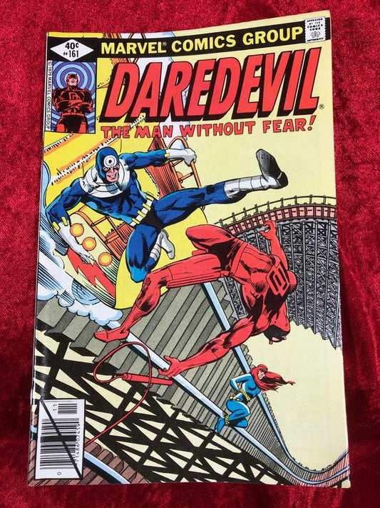 Daredevil #161 - Marvel 1979 - A Classic Daredevil v. Bullseye Showdown