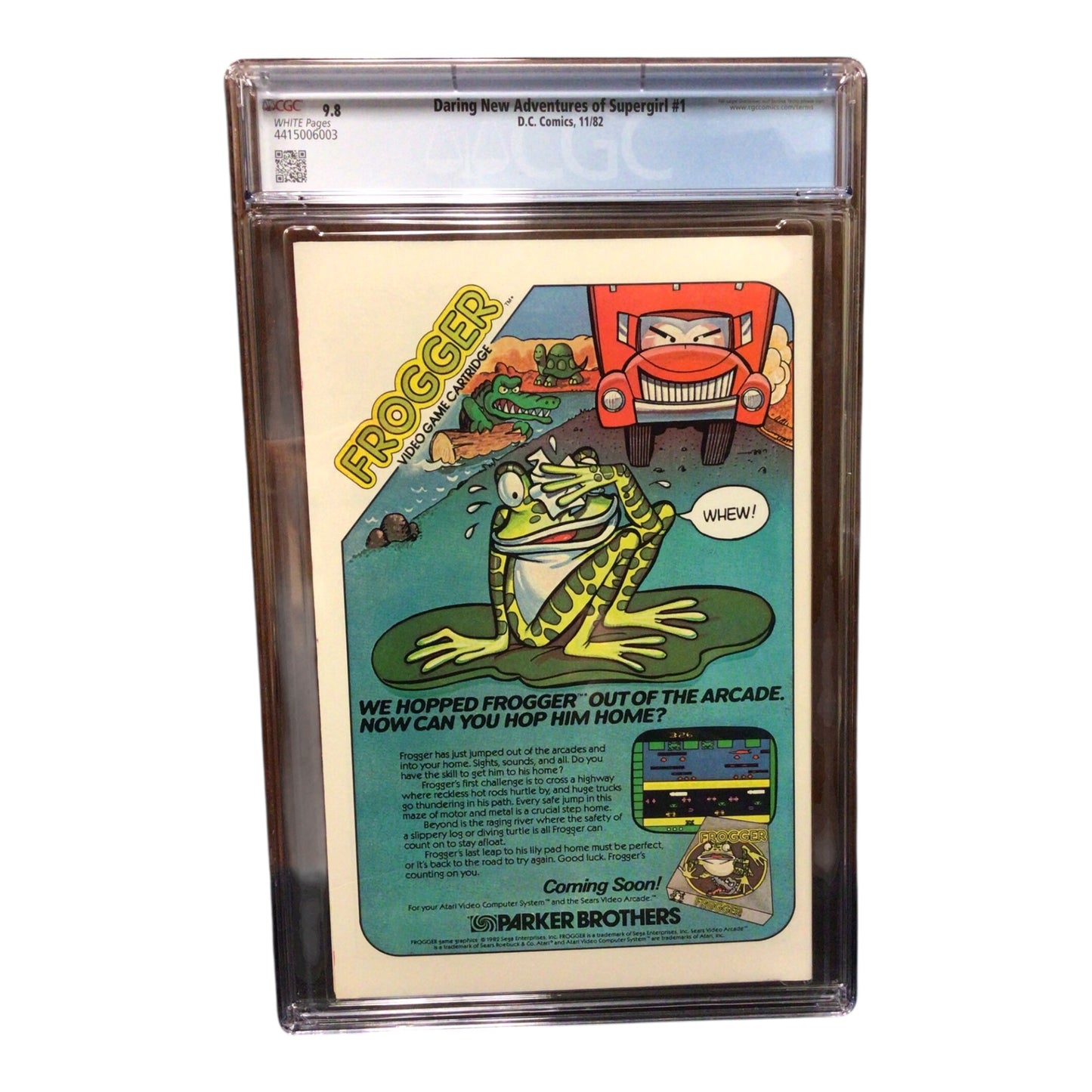 Daring New Adventures of Supergirl #1 (DC Comics, 1982), CGC 9.8 - White Pages