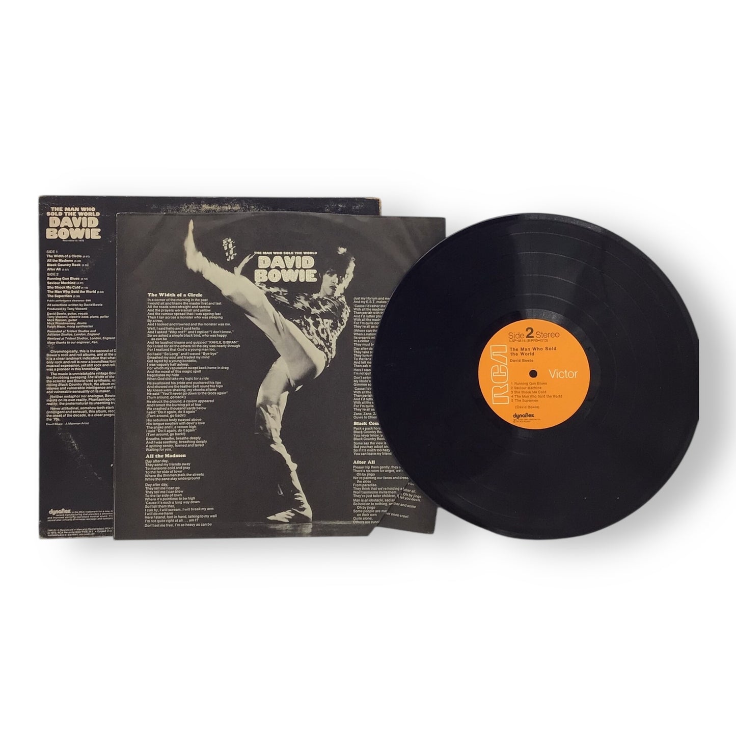 David Bowie – Man Who Sold the World LP + Poster | RCA LSP-4816
