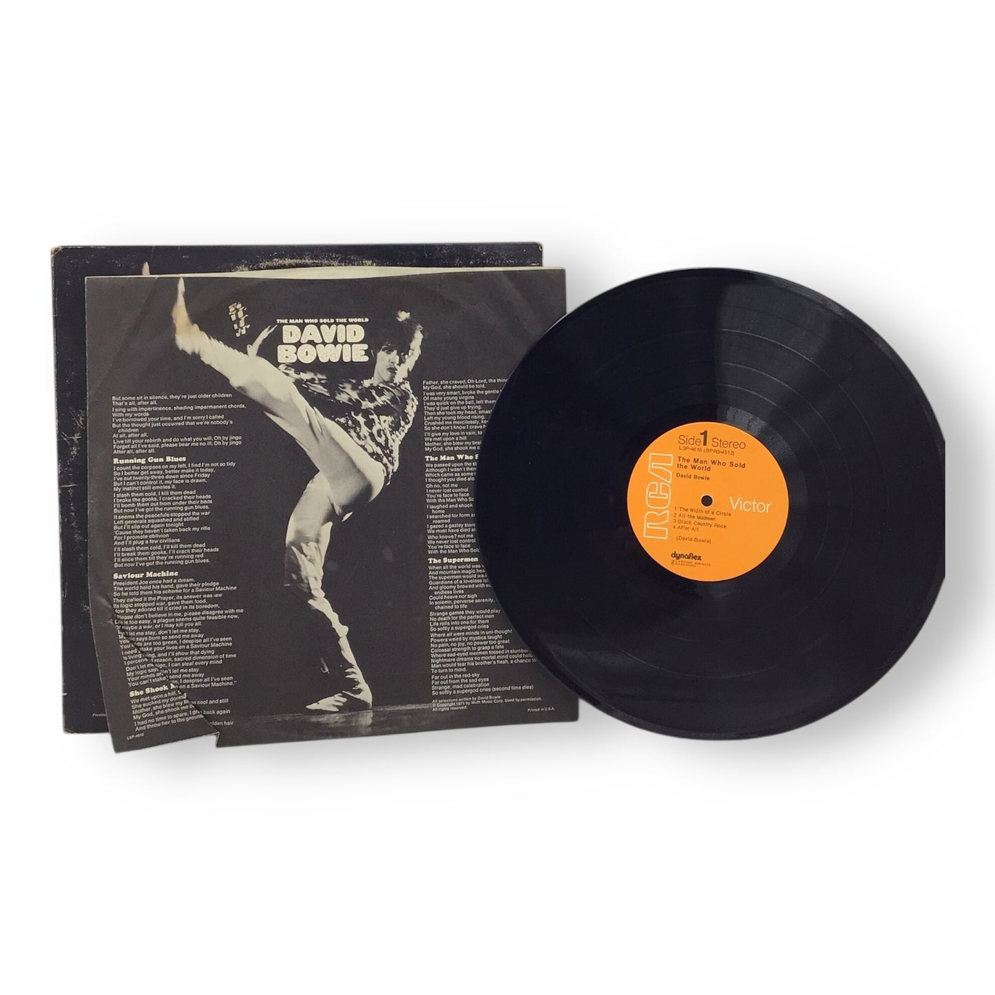 David Bowie – Man Who Sold the World LP + Poster | RCA LSP-4816