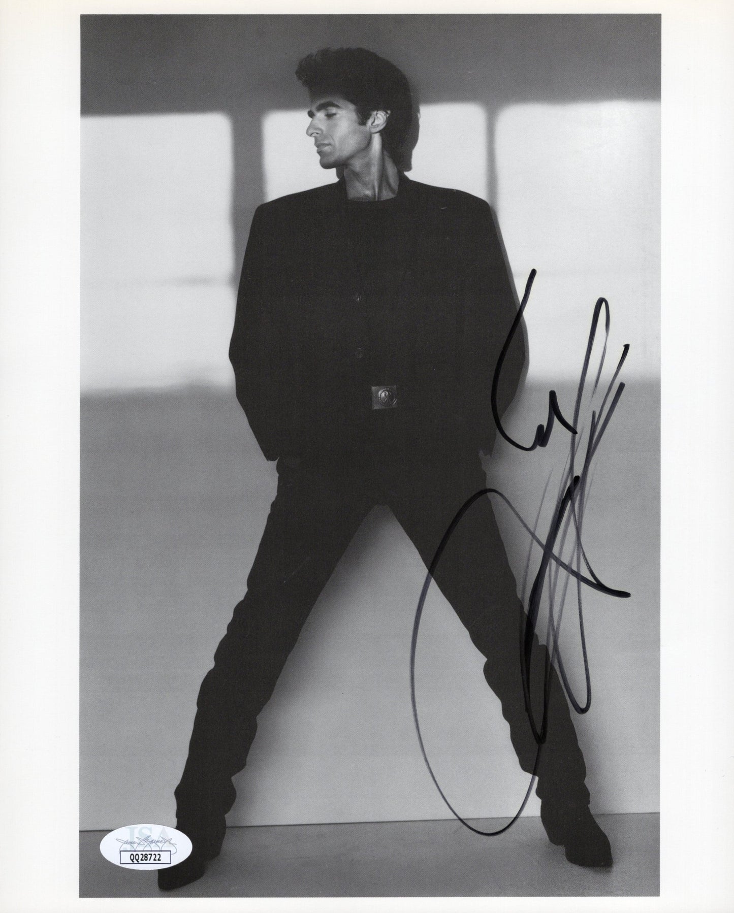 David Copperfield Signed 8x10 Photo Standing Pose JSA Certified Authentic