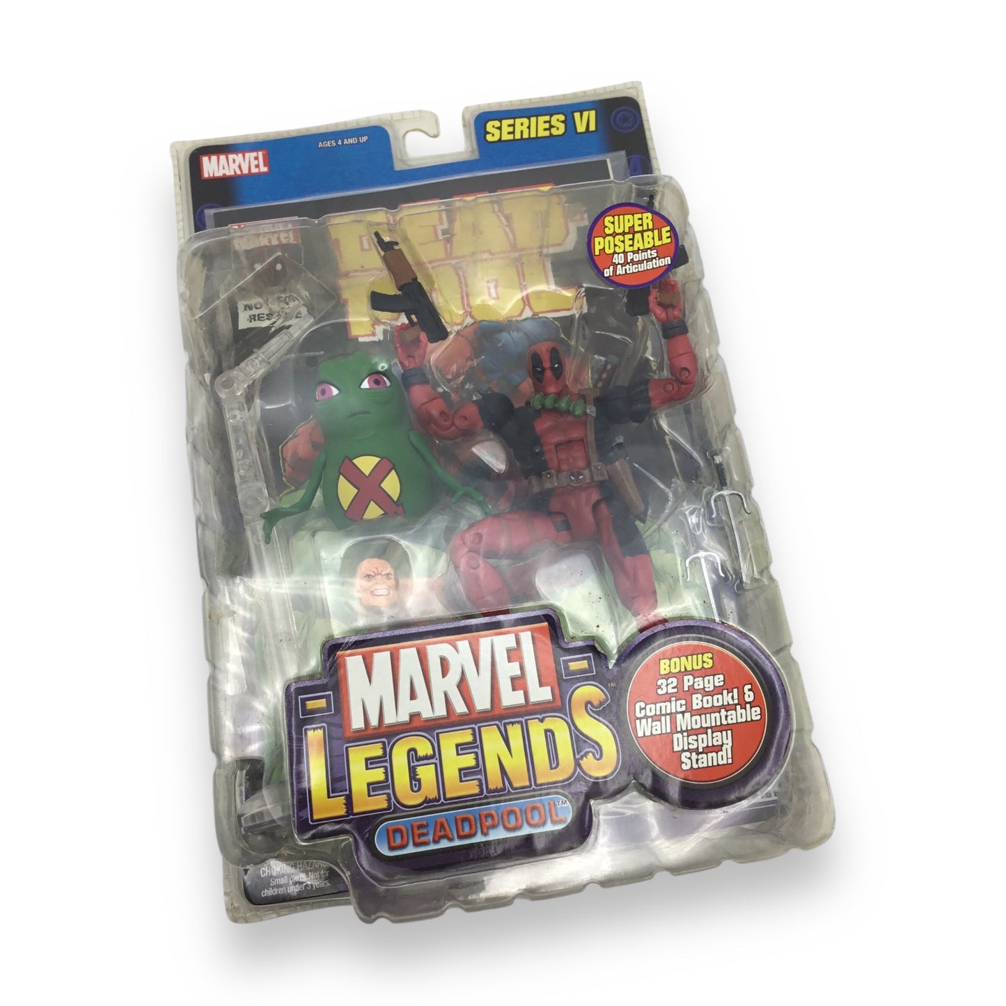 Deadpool (2004) Sealed on Card Marvel Legends Series VI ToyBiz