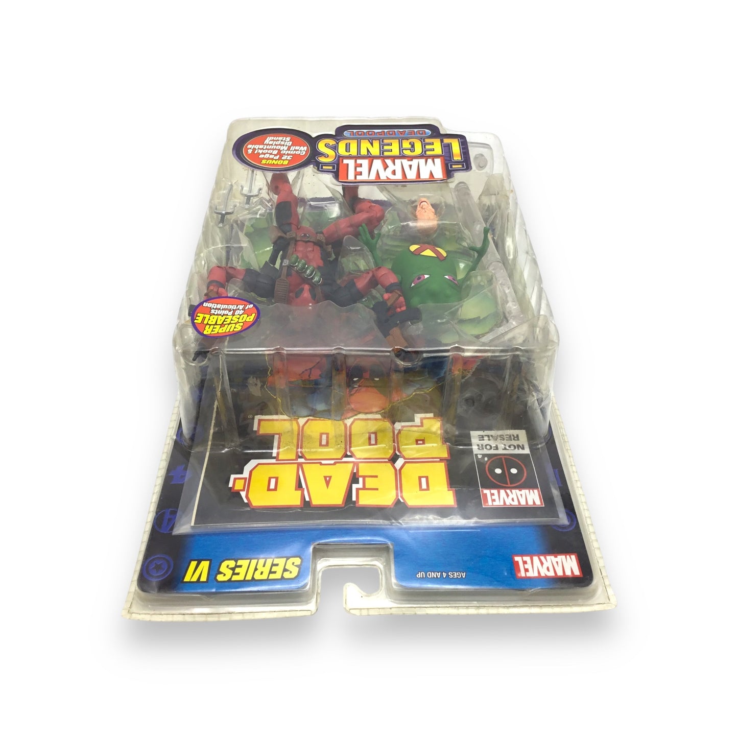 Deadpool (2004) Sealed on Card Marvel Legends Series VI ToyBiz