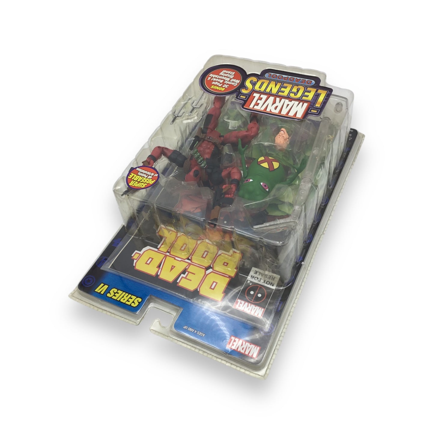 Deadpool (2004) Sealed on Card Marvel Legends Series VI ToyBiz