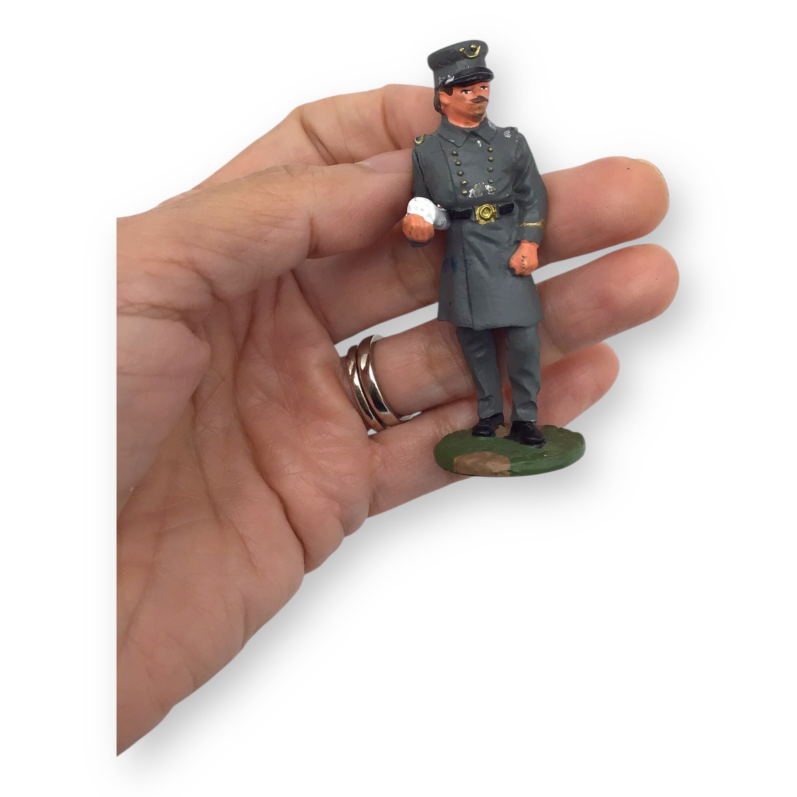 Del Prado GSC038 Confederate Navy Seaman with Cutlass – 1:30 Scale Metal Figure