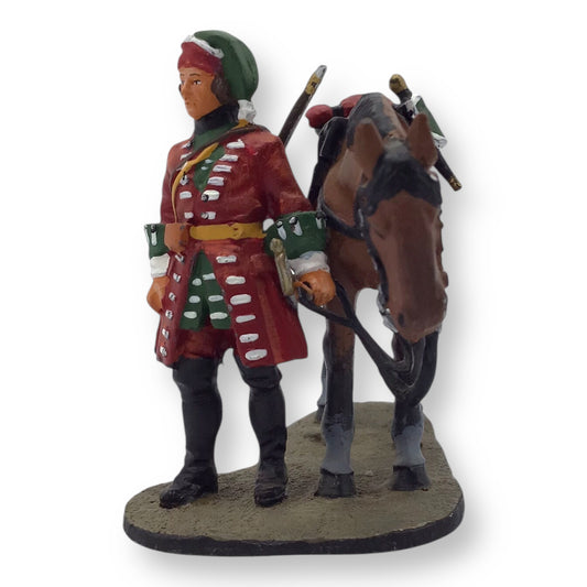Del Prado Trooper Nicolai Dragoon Regiment c. 1730 – 1:30 Scale Metal Figure