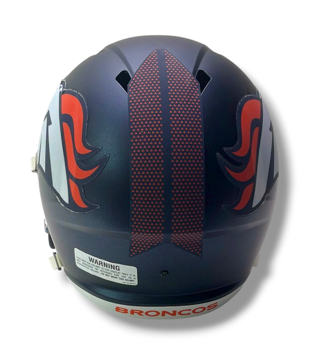 Denver Broncos Speed Replica Football Helmet