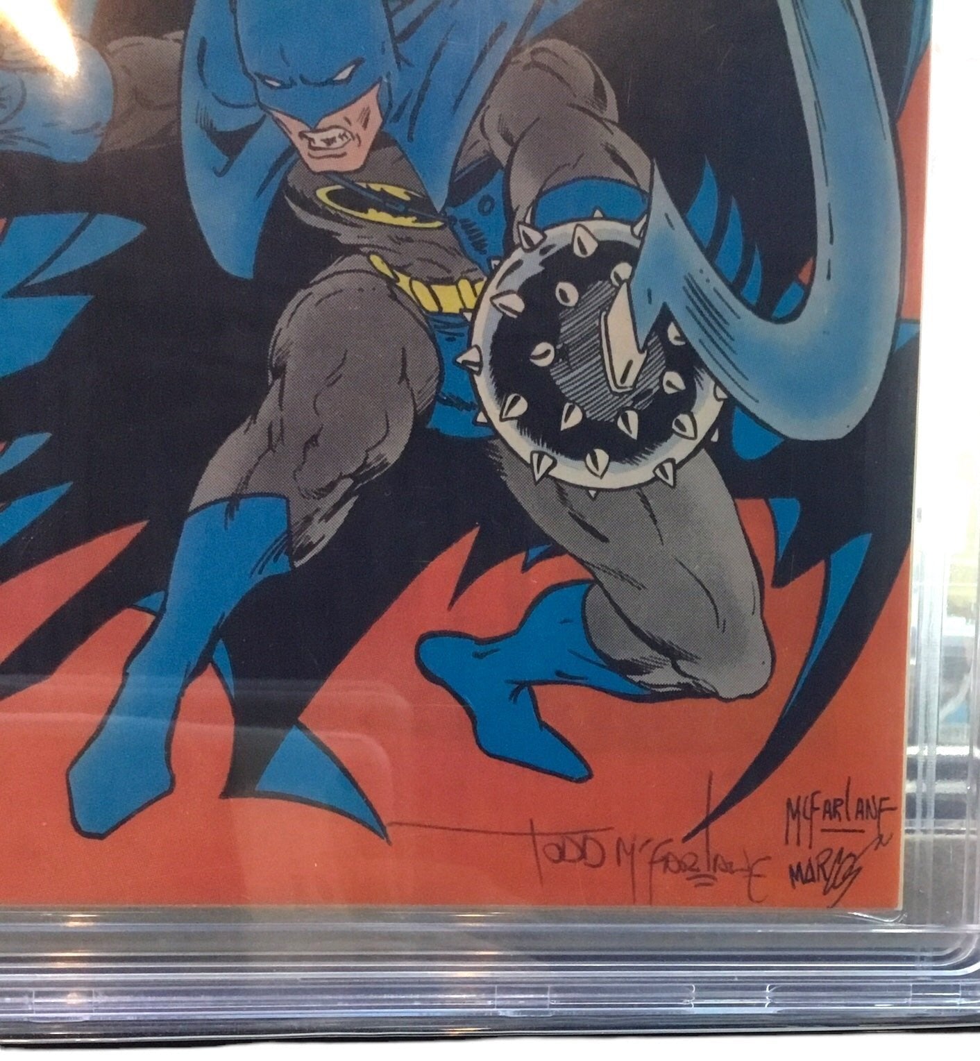Detective Comics #578 CBCS 9.2 – Signed by Todd McFarlane – 1987 DC