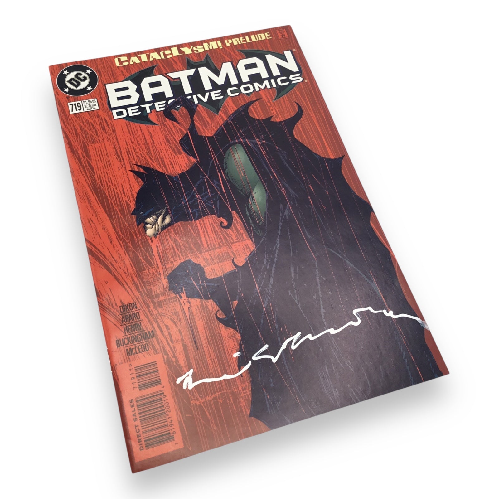 Detective Comics #719 (1997, DC Comics) Signed by Bill Sienkiewicz