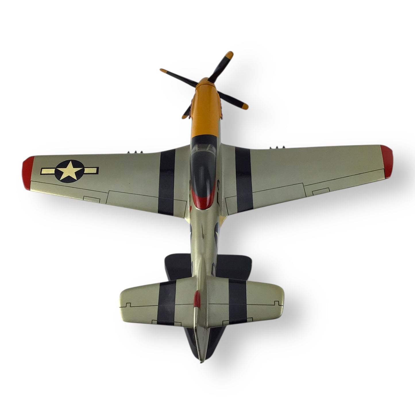 “Detroit Miss” P-47 Thunderbolt Wooden Model Plane