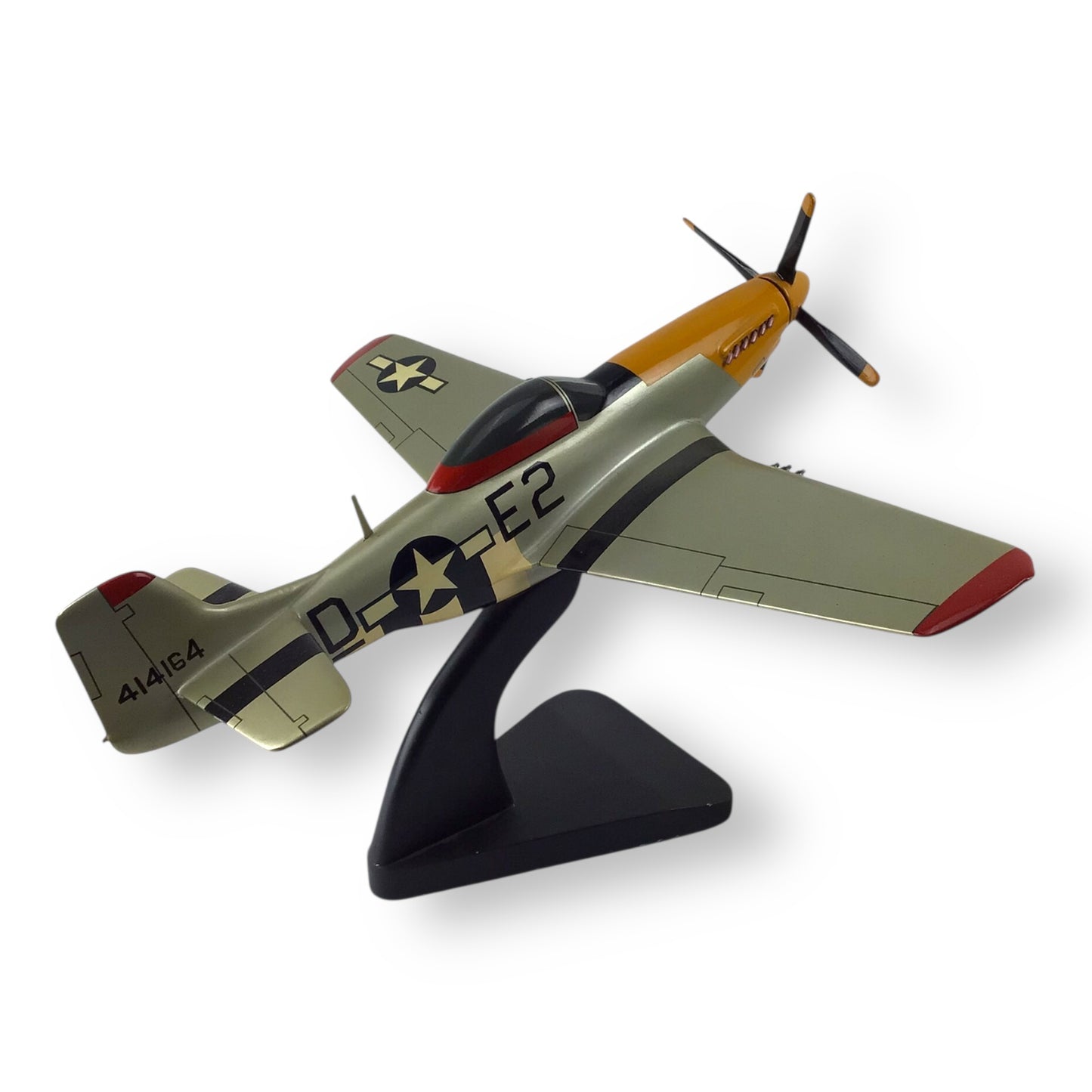 “Detroit Miss” P-47 Thunderbolt Wooden Model Plane