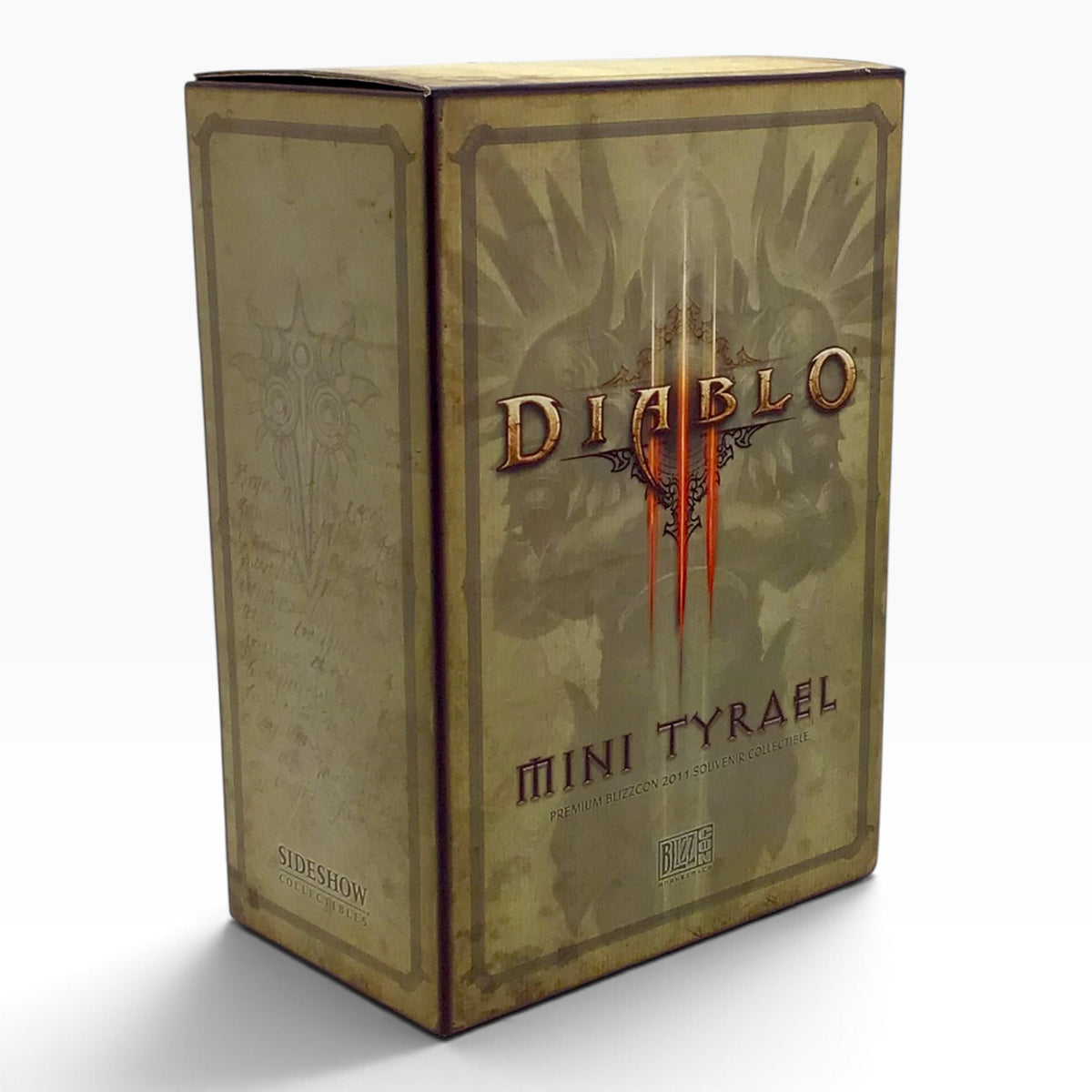 Diablo III Mini Tyrael Figure BlizzCon 2011 - Employee Exclusive Souvenir Collectible – Blizzard Entertainment