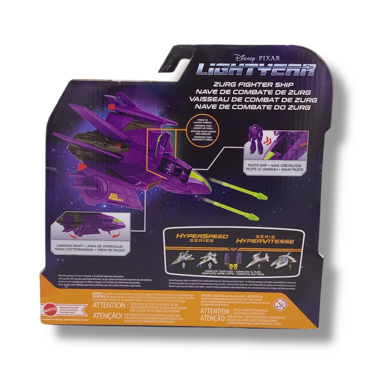 Disney - HyperSpeed Series: Zurg Fighter Ship | Lightyear